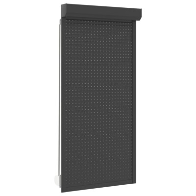 vidaXL Oblon rulant, antracit, 100 x 210 cm, aluminiu foto