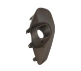 Grila bara protectie, spoiler Opel Corsa/-E F, 06.2019-12.2023, montare fata, dreapta, cu gaura lampa de ceata, RapidAuto