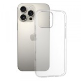 Husa pentru Apple iPhone 16 Pro Max, Techsuit, Clear (Big Lens Hole), Transparenta