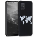 Cumpara ieftin Husa pentru Samsung Galaxy A71, Silicon, Negru, 51207.03