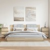 VidaXL Noptiere, 2 buc., stejar sonoma, 40x35x62,5 cm, lemn compozit 806218