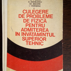 Culegere de probleme de fizica pentru admiterea in invatamantul superior tehnic - Tr.I. Cretu