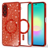 Asteroid GSM - Luxury Glitter MagSafe - Samsung Galaxy A27 5G - Red