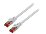 Patch cord S/FTP 6 litat Cu LSZH gri 10m 26AWG LANBERG