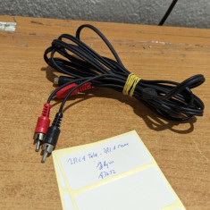 Cablu 2RCA Tata - 2Rca Mm 2.4m #A3632