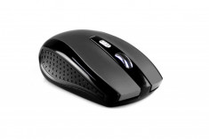 Mouse Optic Media-Tech RATON PRO Wireless, 5 Butoane, Scroll, 1200 dpi, Gri foto