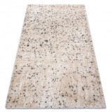 Covor FLUFFY 2372 shaggy sare si piper - kr&eacute;m / antracit, 140x190 cm, Dreptunghi, Poliester