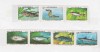 NICARAGUA-1987-PESTI-Serie de 7 timbre nestampilate MNH, Nestampilat
