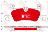 Set placute frana,frana disc PORSCHE CAYENNE (92A) (2010 - 2016) TRW GDB1875DTE