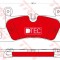 Set placute frana,frana disc PORSCHE CAYENNE (92A) (2010 - 2016) TRW GDB1875DTE