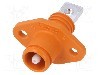 Conector alimentare DC, 1kV, 1 pini, seria ES-70A, {{Dimensiune pin}}. DEGSON ELECTRONICS - ESS-70A-10-B/S-OR-00