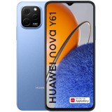 Telefon mobil Huawei Nova Y61, Dual SIM, 4GB RAM, 64GB, 4G, Sapphire Blue, Albastru, Neblocat
