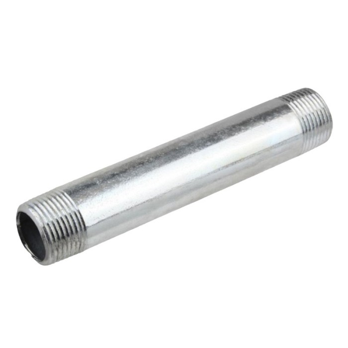Stut zincat, filetat ambele capete, filet exterior, 1/2&quot;, 10 cm