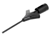 Pensetă de măsurare neagră 2A 60VDC 0,64mm 30m&Omega;