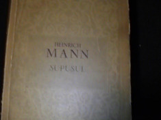 SUPUSUL-HEINRICH MANN-C L U -TRAD. ION FRUNZETI-DOBROGEANU GHEREA-455 PG- foto