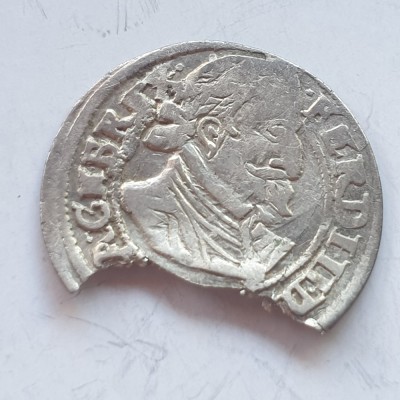 Austria 3 kreuzer 1624? Argint Ferdinand ll foto