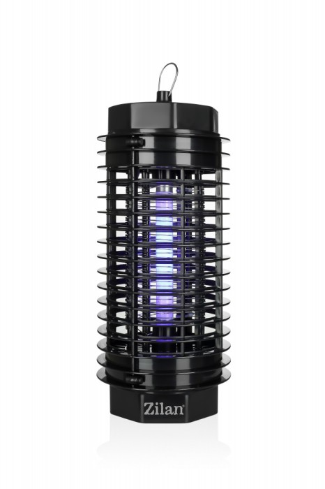 Aparat anti-insecte Zilan ZLN2600, Putere 4W, 1000 Volti, Zona de acoperire 20 metri patrati, Functionare Netoxica, Grilaj de siguranta