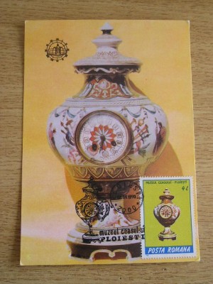C12 - maxima Romania - tematica ceasuri 4 - prima zi a emisiunii sau expozitii foto
