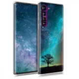 Husa pentru Motorola Edge, Silicon, Multicolor, 52364.01, Carcasa, Kwmobile