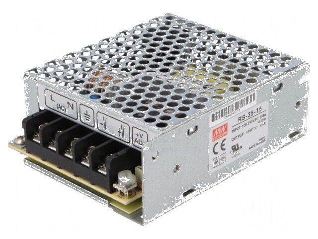Alimentator pulsatoriu modular 35W 15VDC 2,4A