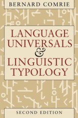 Language Universals and Linguistic Typology: Syntax and Morphology