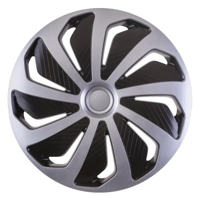 Set 4 capace roti model WIND 16&amp;quot; - SILVER &amp;amp; BLACK AVX-AM10672 foto