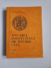 Transilvania - Academia Romana Filiala Cluj Napoca, Anuarul Institutului de Istorie George Baritiu, XXXIV, 1995