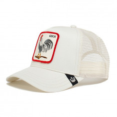 Sapca Goorin Brothers Trucker Rooster, Alb - Cod 787148520763 foto