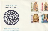 Pictura religioasa,Craciun 1972 ,FDC,Malawi., Religie