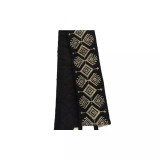 Cumpara ieftin Brau Traditional Negru pentru Fetite cu Motiv Geometric Crem - BTF01
