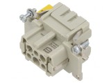 Conector HDC Inserturi Mamă Han ES PIN 6 6 PE