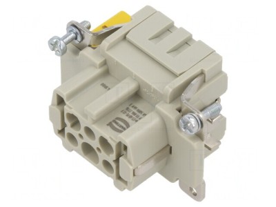 Conector HDC Inserturi Mamă Han ES PIN 6 6 PE foto