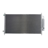 Condensator climatizare AC Honda Frv 05-09, motor: 1.7, Condensator cu filtru uscator, 770 x390 x16, miez si rezervor din aluminiu brazat, 80110SJD003