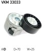 SKF VKM 33033 rola intinzator,curea transmisie