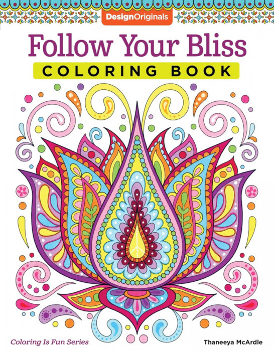 Urmărește-ți cartea de colorat Bliss: 13