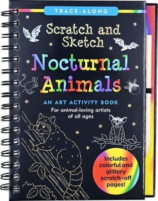Scratch &amp;amp; Sketch Nocturnal Animals foto