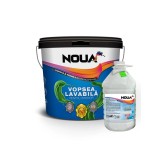 Vopsea Lavabila, NOUA, Interior Rezistenta La Mucegai 15 Litri + Amorsa Acrilica 5 Litri
