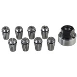 Proxxon 24038 - Set bucse elastice ER20 PD 250/E 8 bucati