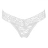 Lenjerie Intimă Damă, String, Dantelă, Culoare Albă, Mărime Universală, Oem
