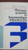 Perceptie si morala in fenomenologia franceza
