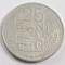 Romania, 25 Bani 1982 Aluminiu