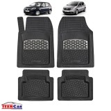 Cumpara ieftin Covorase Auto Tip Tava Dacia Sandero (Toate Versiunile) TEAMCAR&reg; Argintiu - Protectie Interior, Antiderapante, Fara Miros