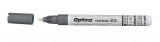 Marker Cu Vopsea Optima Paint 3713, Varf Rotund 2.0mm, Grosime Scriere 1-2mm - Argintiu