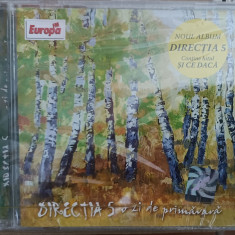 Direcția 5 – O Zi De Primavara , cd sigilat cu muzică Rock