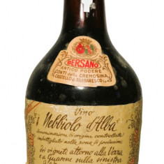 C 2 - vin NEBBIOLO D'ALBA recoltare 1974. L 0,5 GR 13- FAX SIMILE STICLA DE 600