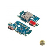 Placa cu Conector Incarcare - Microfon - Modul Cititor SIM Samsung Galaxy S24 S921 Service Pack GH96-16507A