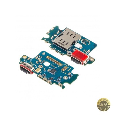 Placa cu Conector Incarcare - Microfon - Modul Cititor SIM Samsung Galaxy S24 S921 Service Pack GH96-16507A foto