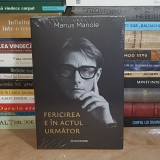 MARIUS MANOLE - FERICIREA E IN ACTUL URMATOR , 2025 *