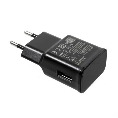 Incarcator universal elSales ELS-TA200 cu 1 conector USB, QuickCharge, negru foto