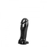 Dildo All Black PVC Negru 23 cm